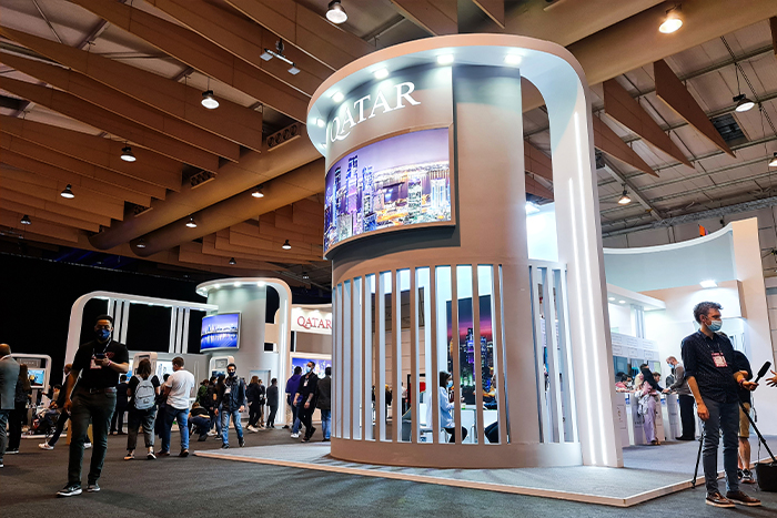 Qatar Pavillon Websummit 2021 Lisboa